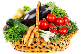 Panier fruits et légumes